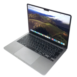 1円 Apple MacBook Air 13.6型 MLXX3J/A A2681 メモリ/8GB SSD/512GB スペースグレイ ノートパソコン PC M2
