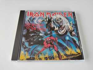 【87年EMI CD化HOLLAND盤】Iron Maiden / The Number Of The Beast CD EMI CDP7 46364-2 82年名盤3rd,DIGITAL MASTERING/ADD,初期プレス盤