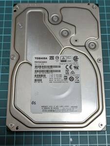 【ジャンク】【代替処理済のセクタあり】 Toshiba MD05ACA800 3.5インチ 8TB 内蔵 ハードディスク HDD CMR 6Gb/s 7200rpm PC NAS SATA