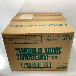 BOX未開封　タカラ ワールドタンクミュージアム Series03　6BOX (10個入) 全60個入 セット　海洋堂　1/144　T34　パンターG型　等