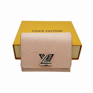 【良品】ルイヴィトン LOUIS VUITTON M63323 エピ ポルトフォイユ ツイスト コンパクト 三つ折り財布 ローズバレリーヌ ピンク