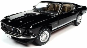 Autoworld オートワールド 1/18 ミニカー ダイキャストモデル 1969年モデル フォード マスタング Ford Mustang GT 2+2 1969 ブラック