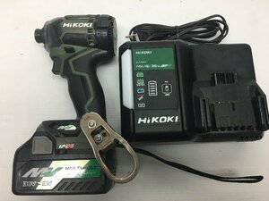 HIKOKI ハイコーキ インパクトドライバー WH36DC 36V 18V カーキ バッテリー 充電器付き