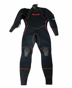 ★ウェットスーツ BLALA フルスーツ クロロプレーンゴム 日本製 MLサイズ サーフィン マリンスポーツ 現状品 2kg★