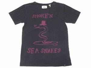 新品 TCSS SMOKED S size / ティーシーエスエス プリント Tシャツ BLACK メンズ 定価5900円