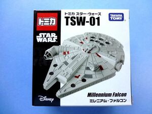 ディズニー 【トミカ】 スターウォーズ/TSW-01 ミレニアム・ファルコン★2015年 廃盤品 タカラトミー★送料520円～