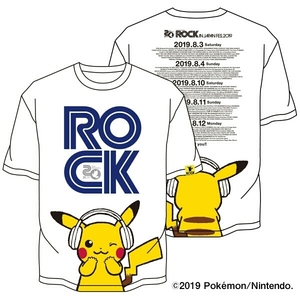 ■■即決■送料込■XSサイズ ROCK IN JAPAN FES 2019/Tシャツ ピカチュウ ヘッドフォン 未使用未開封 ロッキン RIJF ロックインジャパン■2