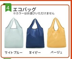 ◇処分特価◇★1円スタート★エコバック★1個★色は選べません★約30センチ×38センチ×5センチ