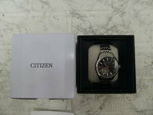 ☆ CITIZEN シチズン AT 黒文字盤 8229-A17WW02 メンズ 腕時計 未使用品 1円スタート ☆