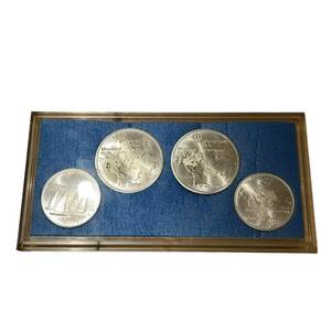 1976年 モントリオールオリンピック 記念硬貨 10ドル銀貨 5ドル銀貨 シルバー925 4点セット