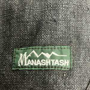 メッセンジャー バッグ hemp messenger bag black ブラック MANASTASH レア 90