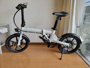 ★● 折りたたみ自転車 未使用 電動ヘタリ ジャンク ●★