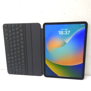 Ft1175911 アップル タブレット iPad Pro 11インチ（第3世代） Wi-Fiモデル 128GB MHQR3J/A スペースグレイ Apple 中古