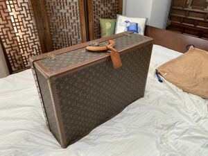 中古　80%Off　LOUIS VUITTON ルイヴィトン　ヴィンテージ　アルゼール65　トランク　旅行鞄　トラベルケース　モノグラム