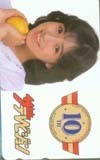 テレホンカード アイドル テレカ 西村知美 ザテレビジョン 10ｔｈ N0013-0098