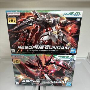 HG 未組立 リボーンズガンダム ガンプラ ガンダム アルケーガンダム　ガンダムダブルオー　GUNPLA GUNDAM