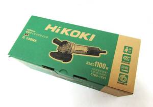 ★新品未使用品 ハイコーキ 125mm 電気ディスクグラインダ G13SHA サンダー グラインダー HiKOKI★u2