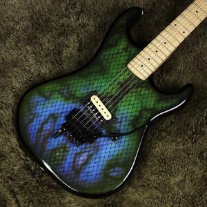 KRAMER Baretta Custom Graphics “Viper” Snakeskin Green Blue Fade