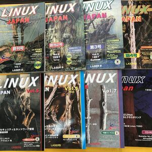 F33-016 LINUX JAPAN 1996~1999年 合計19冊まとめ
