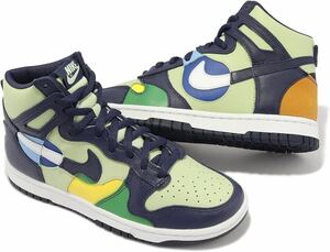 ナイキ ダンク ハイ LX W28.5cm US11.5 定価15950円 ピスタチオ/ネイビー WMNS DUNK HIGH LX スニーカー　DQ7575-300