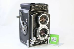 【同梱歓迎】実用■ミノルタ MINOLTA AUTOCORD 75mm F3.5■シャッター全速完動■14111