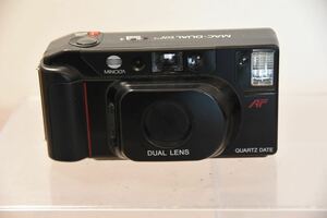 カメラ コンパクトフィルムカメラ MINOLTA ミノルタ MAC-DUAL Y16
