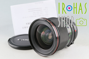 Canon FD 24mm F/1.4 L Lens CLA By Kanto Camera #47427F5