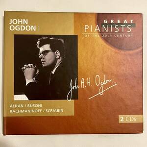 20世紀の偉大なるピアニストたち　ジョン・オグドン〈１〉（２枚組）