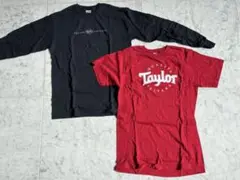 【新品未使用】Taylor Guitar T-Shirts Set Size M