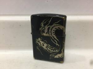 Zippo　ジッポー　龍　11年製　　　T402　　　　KJ1