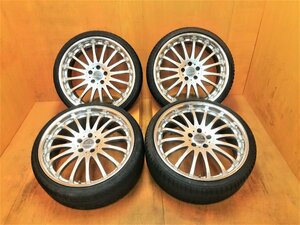 『送料無料』A794 カールソン 1/16 RS 255/30R21 4本セット 21×9J 120×5 ET30 レクサスLS600 LS460 などに