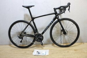 ■GIANT ジャイアント TCR ADVANCED 2 DISC KOM フルカーボン SHIMANO 105 R7020 2X11S サイズM 2022年モデル 超美品