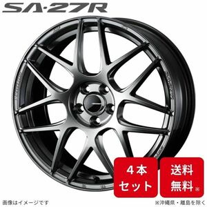 ウェッズ ホイール ウェッズスポーツ SA-27R フィット/フィットアリア GD1/GD2/GD3/GD4/GD5/GD6/GD7/GD8/GD9 ホンダ 4本セット 0074205