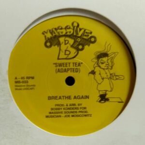 12inchレコード　 SWEET TEA / BREATHE AGAIN