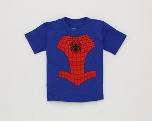 MARVEL (マーベル) スパイダーマン (AMAZING SPIDER-MAN ) Tシャツ ブルー　100cm (3歳用)