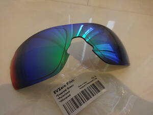 処分価格！★ オークリー EVゼロ ピッチ用 カスタム偏光レンズ EVZero PITCH GREEN Color polarized