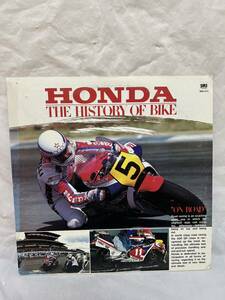 ◎T106◎LP レコード HONDA THE HISTORY OF BIKE ホンダ年表 主な出来事と2輪車/SM20-5212
