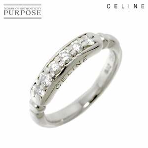 セリーヌ CELINE 10号 リング ダイヤ 0.32ct Pt プラチナ 指輪 Diamond Ring 90210803