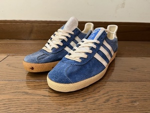 [レア] 西ドイツ製 adidas GAZELLE アディダス ガゼル ガッツレー 25.5cm デッドストック 当時物 スニーカー vintage ヴィンテージ 