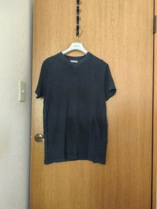 １円出品【訳有】Tシャツ サイズS ネイビー ジャパンタグ モンクレール