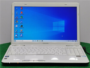 中古/15型/ノートPC/Win10/新品SSD256/4GB/i5-M430/TOSHIBA　T350/34AWM　MS office2019搭載　新品無線マウス　動作良