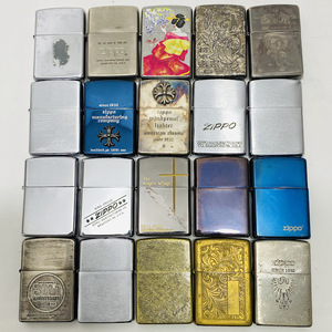 1円～ Zippo ジッポー 20点セット クロス アラベスク タンブルブラス KENZO Angel