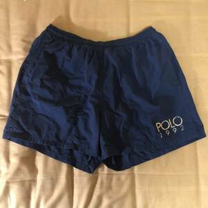 OG POLO RALPH LAUREN 1992 stadium shorts ショーツ ブルー スタジアム rrl country sport 1992 1993 stadium p wing snow beach