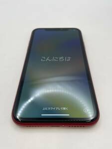 (KT020341)【爆速発送・土日発送可】iPhone XR レッド 128GB アイフォン Apple 利用制限◯ 即決【キャリア・SoftBank】