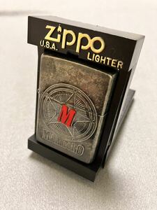 [T]未使用品 ZIPPO ジッポー Marlboro マルボロ 2000 ⅩⅥ BRADFORD.PA. コンパススター 喫煙具 オイルライター 