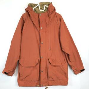 90s USA製 茶タグ復刻 The North Face ノースフェイス マウンテンパーカー レンガ Sサイズ