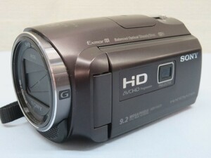 ★SONY HDR-PJ670 デジタルHDビデオカメラレコーダー ボルドーブラウン Handycam ソニー ハンディカム バッテリー付き USED 93785★！！