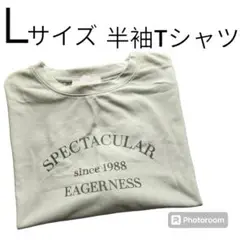 タグ付き❤レディース  Tシャツ  半袖  ミントグリーン  Ｌサイズ