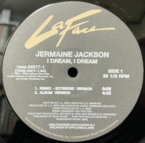 Jermaine Jackson / I Dream, I Dream 12inch盤 その他にもプロモーション盤 レア盤 人気レコード 多数出品。