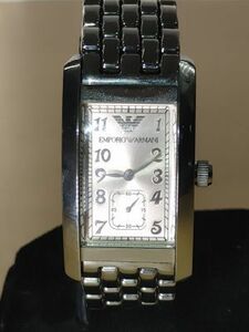 エンブリオアルマーニ　腕時計　スモセコ　AR-0106